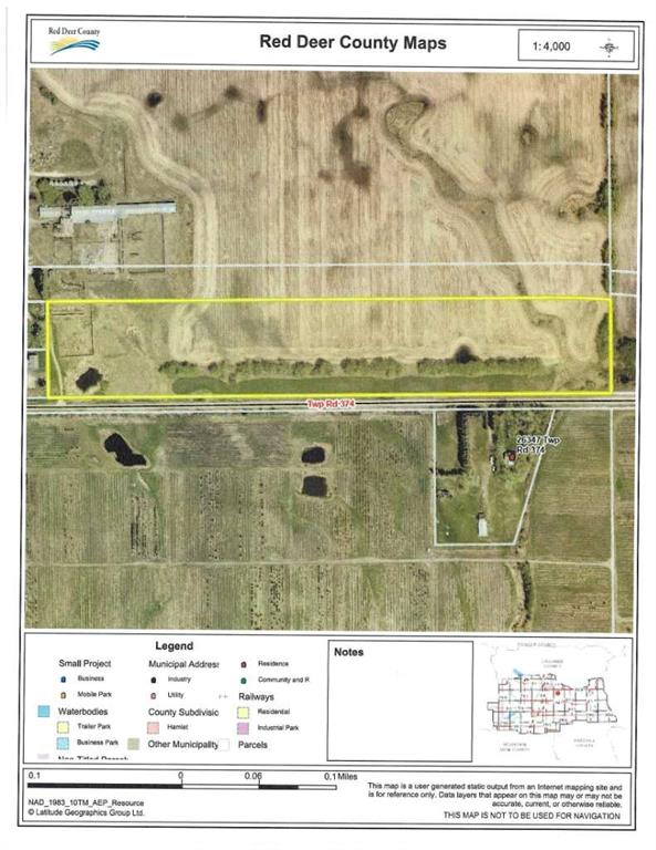 Second View of  TWship Road 374  , NONE, Rural Red Deer County, Alberta, T4E 1B3