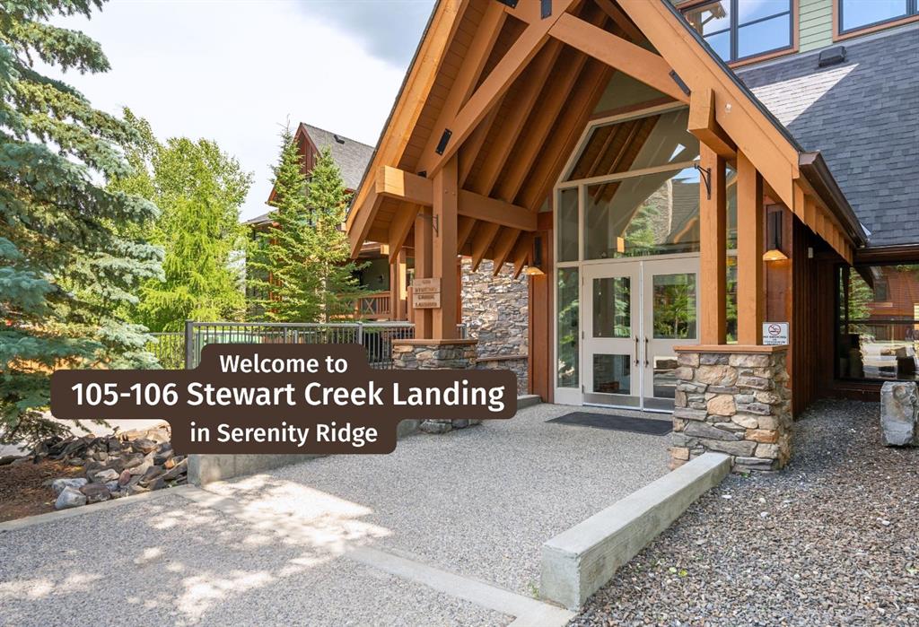 105, 106 Stewart Creek Landing , A2345155, Alberta,