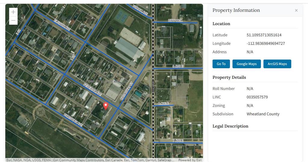 Fourth View of 718 Broadway Street , NONE, Standard, Alberta, T0J3G0