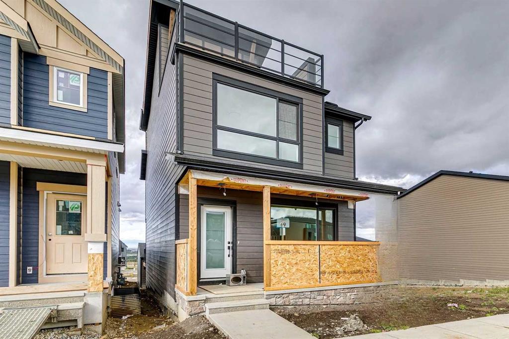 Main View of 69 Bluerock Hill SW, Alpine Park, Calgary, Alberta, T2Y 0V7