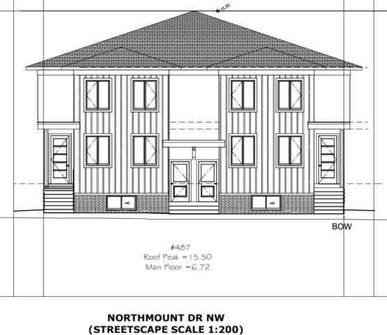 Third View of 487 Northmount Drive NW, Highwood, Calgary, Alberta, T2K 3J1