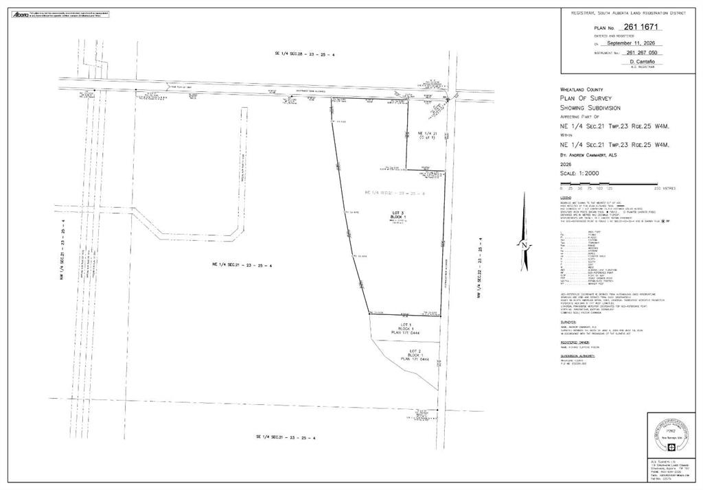 Fifth View of  NE 1/4-21-23-25-4  , NONE, Rural Wheatland County, Alberta, T1P 1J6