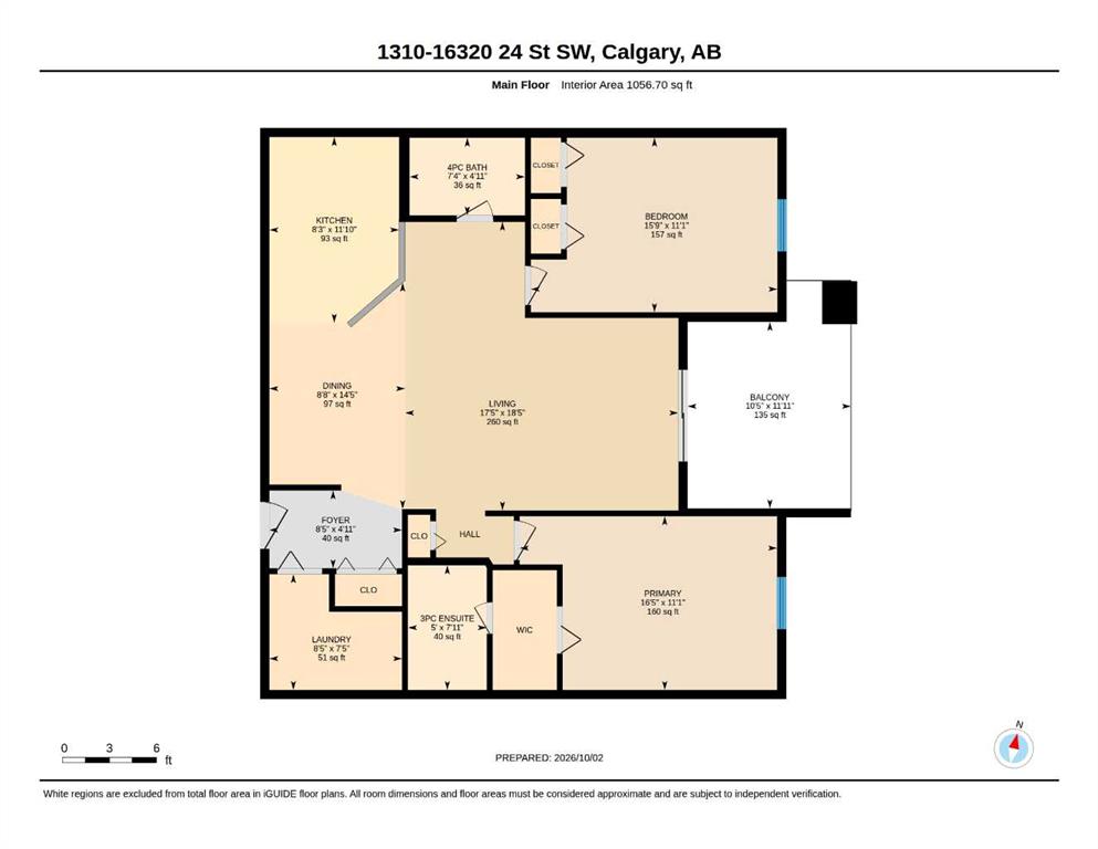 Fourth View of 1310, 16320 24 Street SW, Bridlewood, Calgary, Alberta, T2Y 4T7