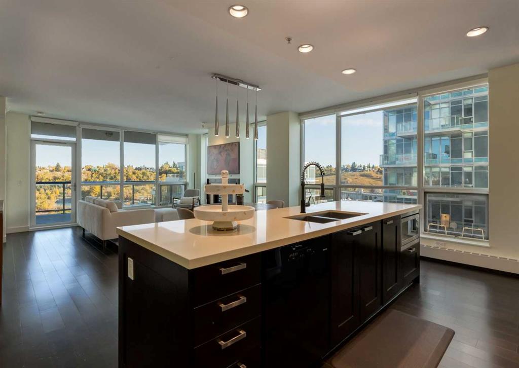 Fourth View of 913, 222 Riverfront Avenue SW, Chinatown, Calgary, Alberta, T2P0W3