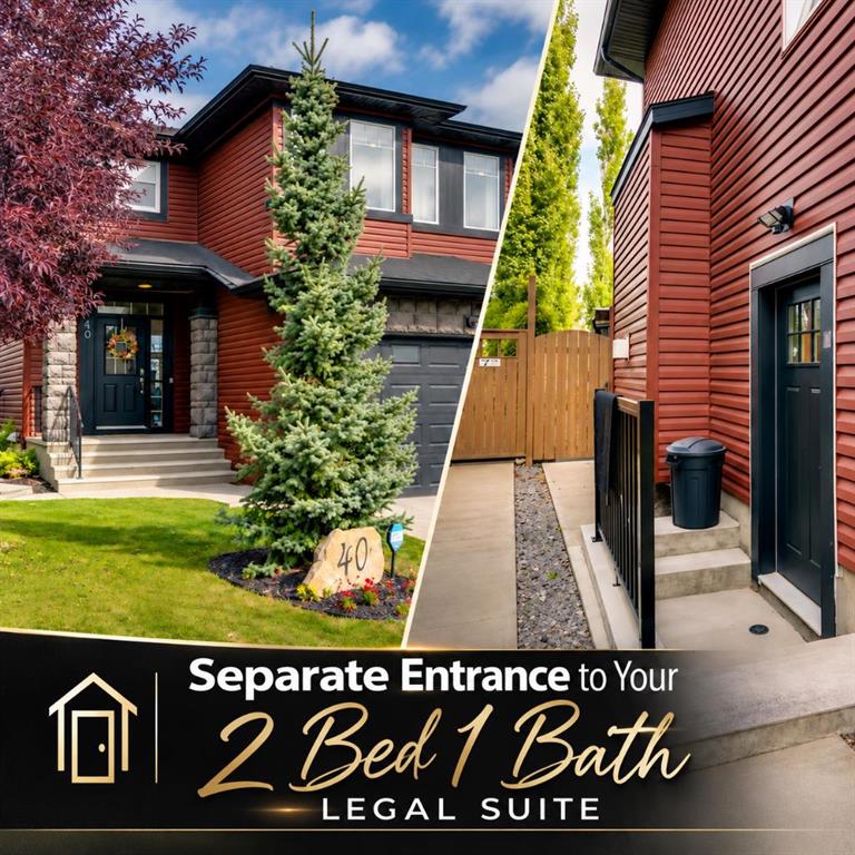 Fifth View of 40 Evanspark Circle NW, Evanston, Calgary, Alberta, T3P 0B4