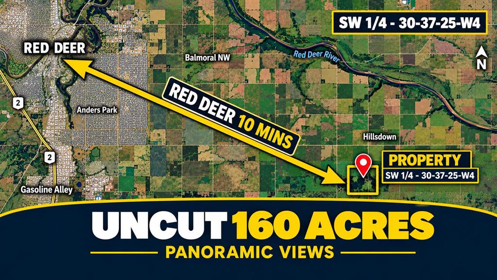 Third View of On Range Road 260  , NONE, Rural Red Deer County, Alberta, T4E 1E9