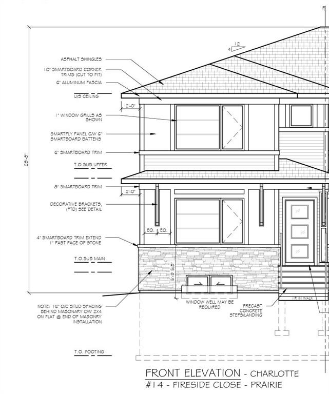 Third View of 14 Fireside Close , Fireside, Cochrane, Alberta, T4C 3M6