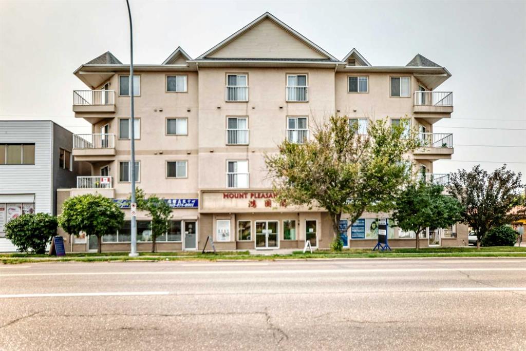 Main View of 301, 1905 Centre Street NW, Tuxedo Park, Calgary, Alberta, T2E 2S7