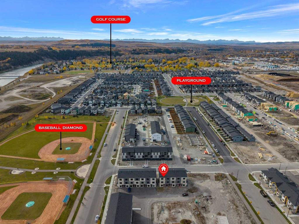 Fifth View of 203, 156 Park Street , Greystone, Cochrane, Alberta, T4C 3H3