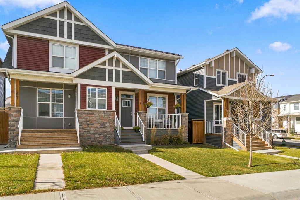 Second View of 71 Howse Rise NE, Livingston, Calgary, Alberta, T3P1L3