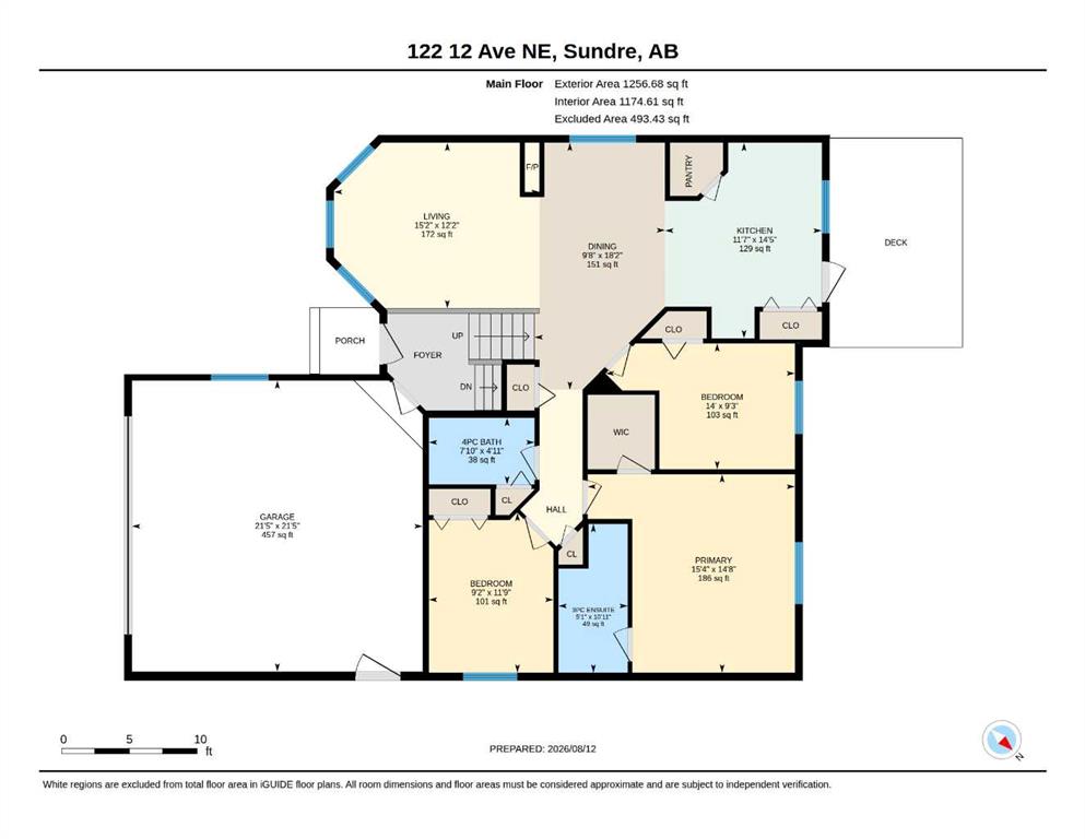 Fifth View of 122 12 Avenue NE, NONE, Sundre, Alberta, T0M 1X0