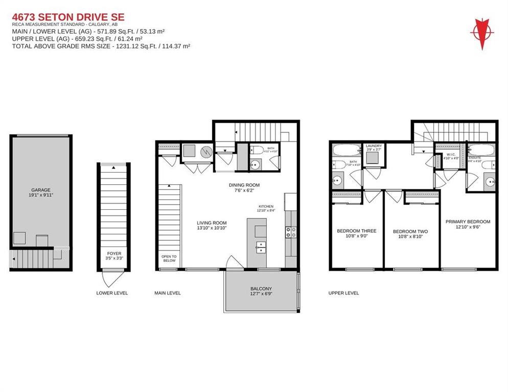 Third View of 4673 Seton Drive SE, Seton, Calgary, Alberta, T3M 3T9
