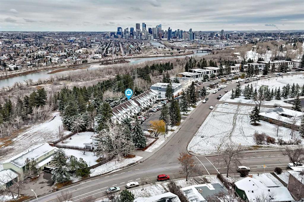 Fourth View of 12, 304 Cedar Crescent SW, Spruce Cliff, Calgary, Alberta, T3C 2Y8