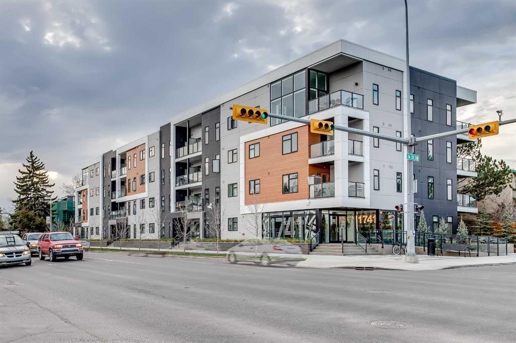 Second View of 208, 2702 17 Avenue SW, Shaganappi, Calgary, Alberta, T3E8A5