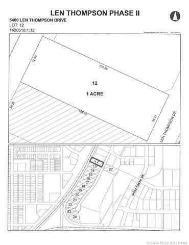 5400 Len Thompson Drive , A2195880, Alberta,