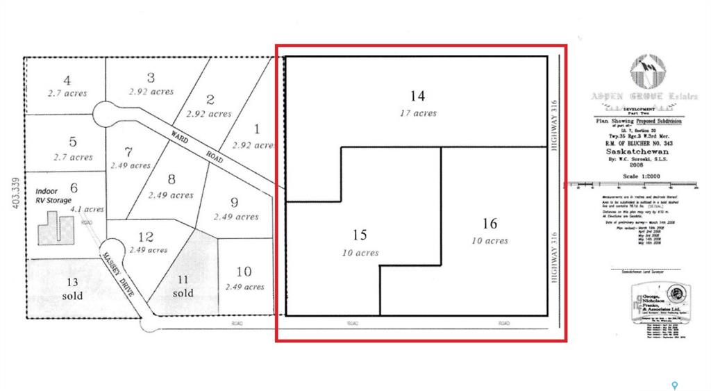 Hwy 316 - 37 acres, SK004110, Saskatchewan,