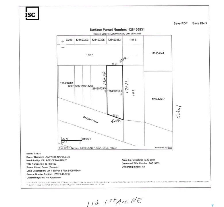 Third View of 112 1st Avenue Ne, Maymont, Saskatchewan, S0M 1T0