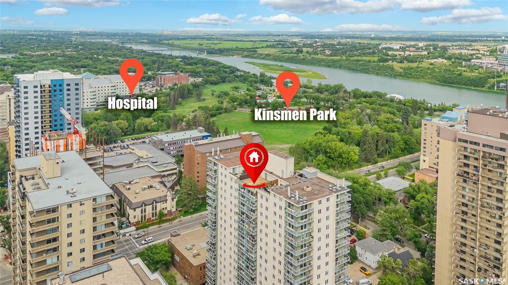Fourth View of 320 5th Avenue N #908, Central Business District, Saskatoon, Saskatchewan, S7K 2P5