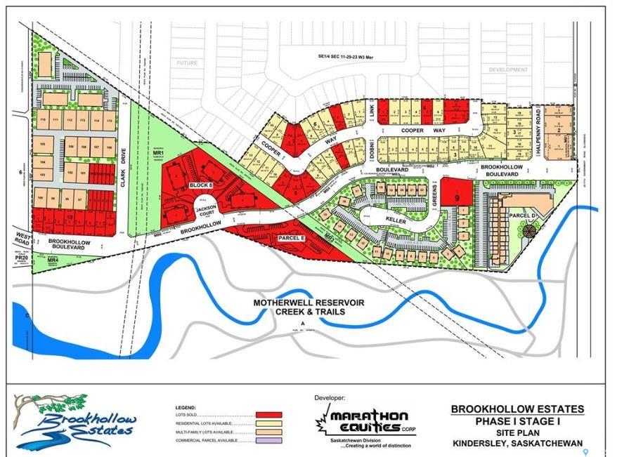 Fourth View of Keller Greens R3 Lot for 3-5plexes, Kindersley, Saskatchewan, S0L 1S1