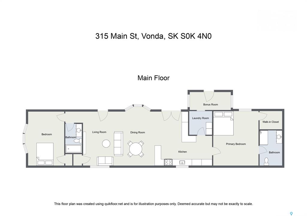 Third View of 315 Main Street, Vonda, Saskatchewan, S0K 4N0