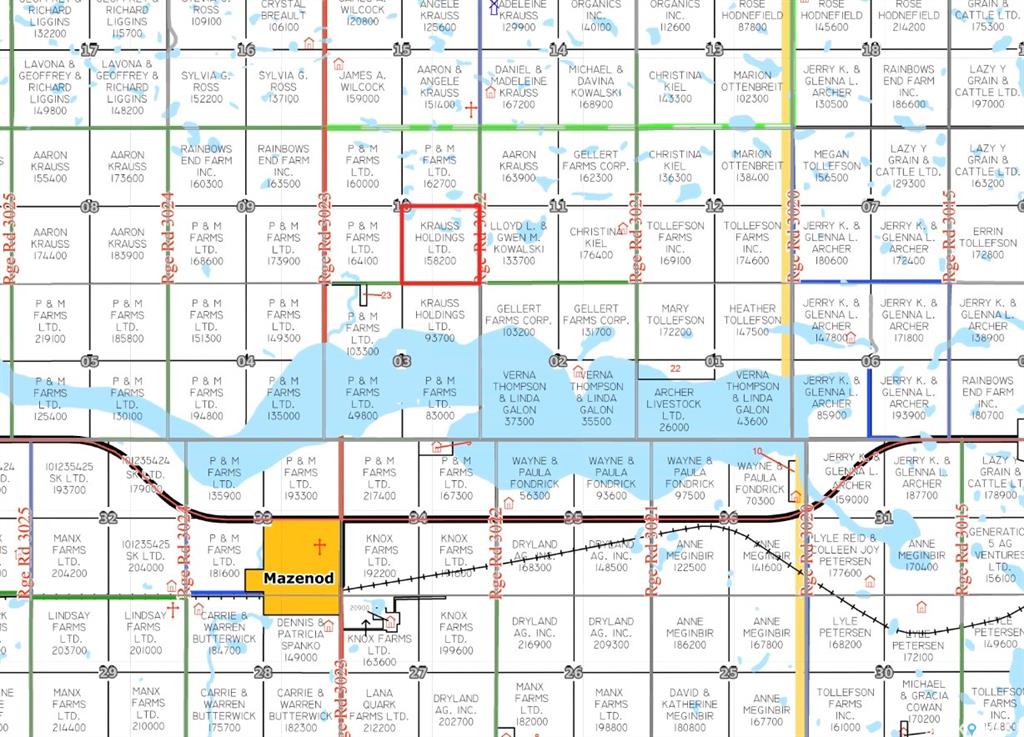 Mazenod Quarter section, SK021443, Saskatchewan,