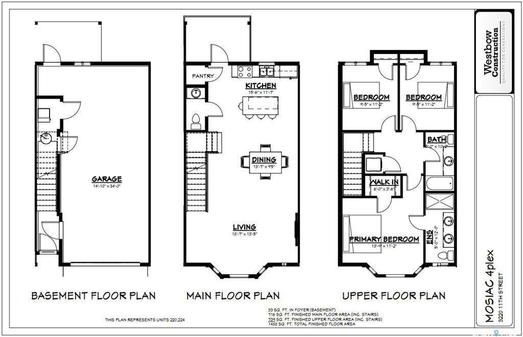 Third View of 3220 11 Th Street W #220, Montgomery Place, Saskatoon, Saskatchewan, S7M 5M4