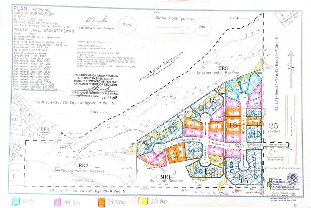 Multiple Lots Wakonda Ridge, SK023811, Saskatchewan,