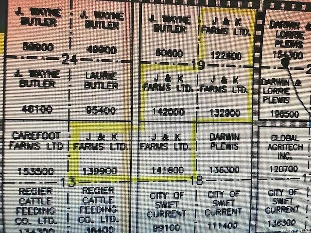 5 Quarters NW of Swift Current in one block, SK023874, Saskatchewan,