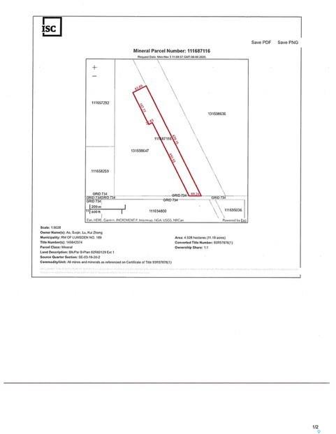 Rural Address, SK024759, Saskatchewan,