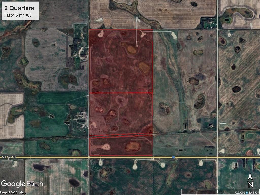 2 Quarters of Grainland w/ Oil Surface Lease Reven, SK025534, Saskatchewan,