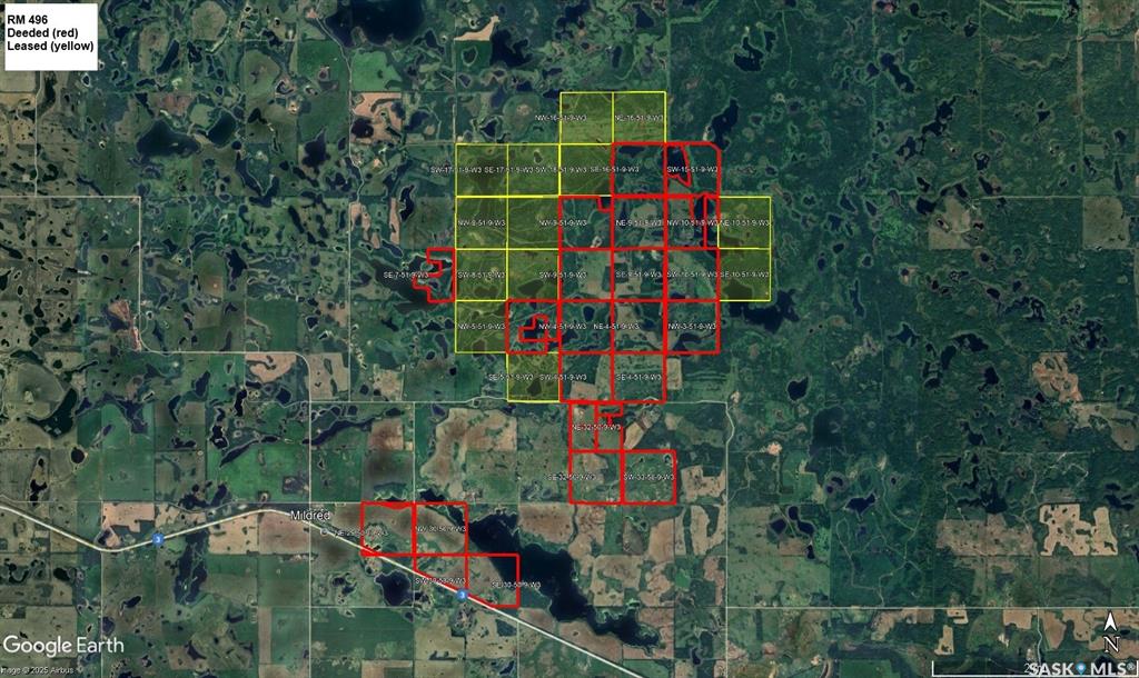 Mildred 3,704 Deeded ac. Grain and Pastureland, SK025737, Saskatchewan,