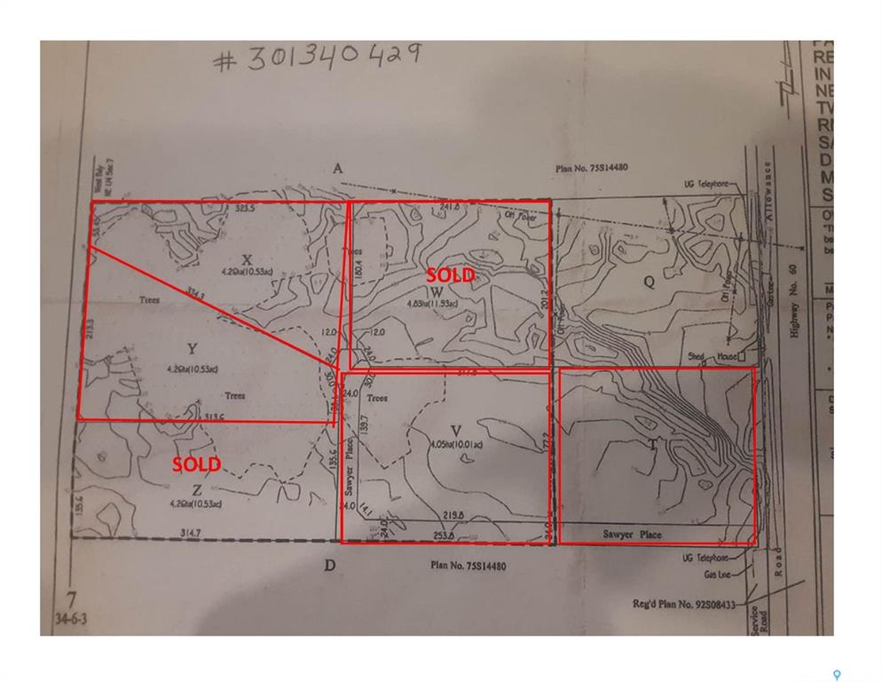 Lot T Sawyer Place, SK026023, Saskatchewan,