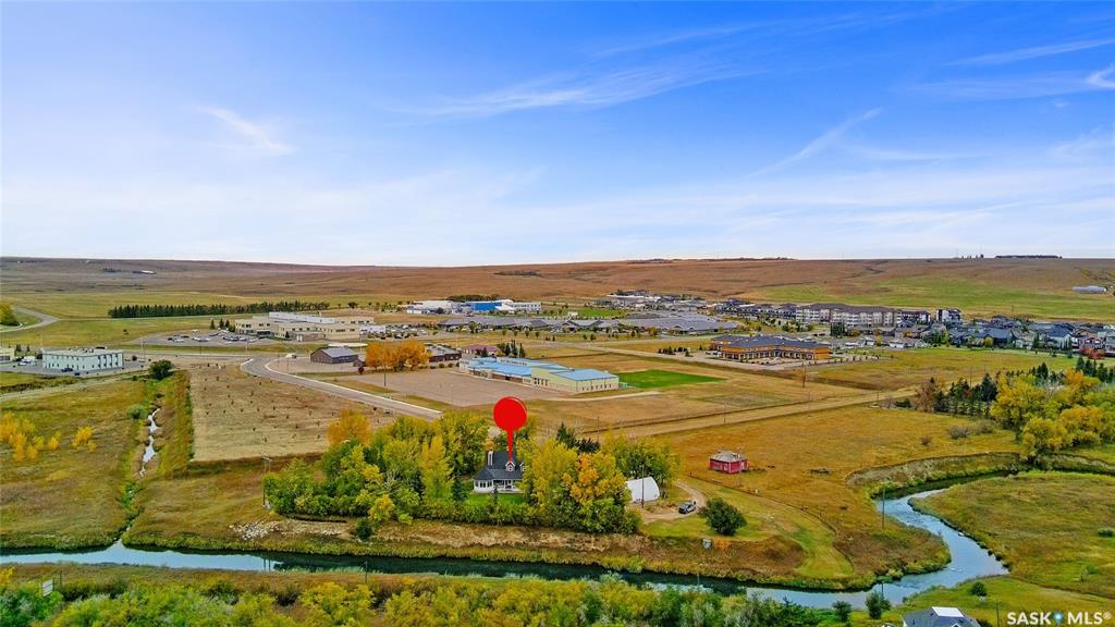 Second View of City of Swift Current Acreage, North East, Swift Current, Saskatchewan, S9H 5N1