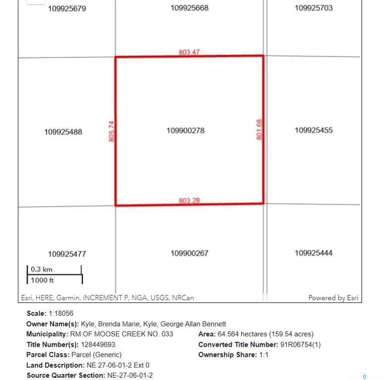Third View of Kyle Land - RM of Moose Creek, Moose Creek Rm No. 33, Saskatchewan, S0C 1R0
