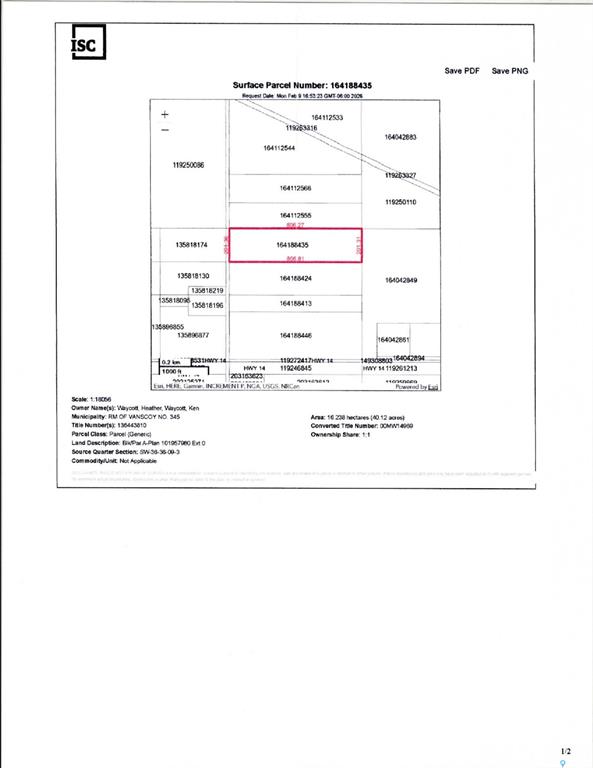 Waycott Land, SK028666, Saskatchewan,