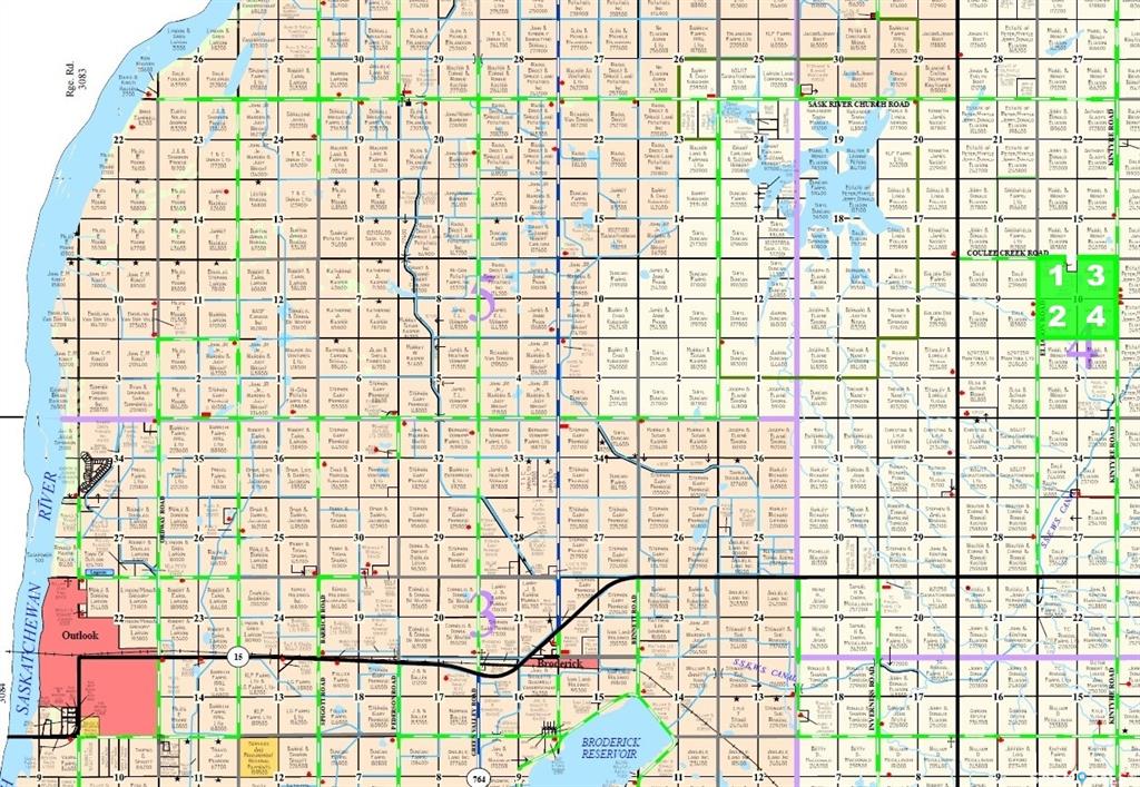 Second View of Broderick 622 acres Irrigated Grain Farmland & Yar, Rudy Rm No. 284, Saskatchewan, S0L 2N0