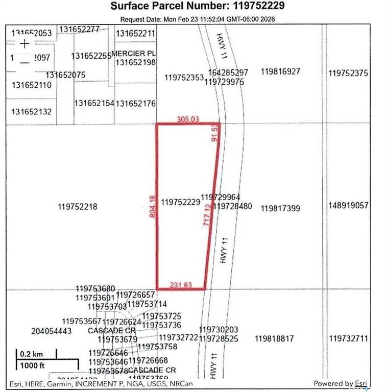 Starling highway 11 West, SK029245, Saskatchewan,