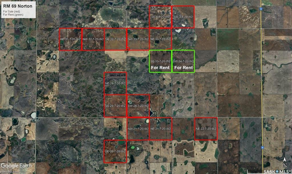 Pangman 2,198 acres Grain Farmland, SK029592, Saskatchewan,