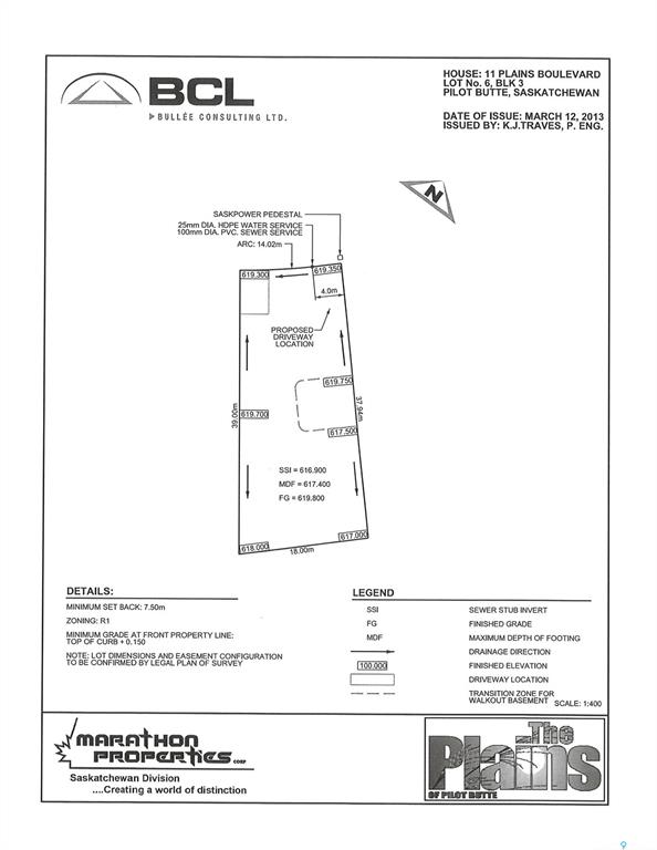 11 Plains Boulevard, SK031945, Saskatchewan,