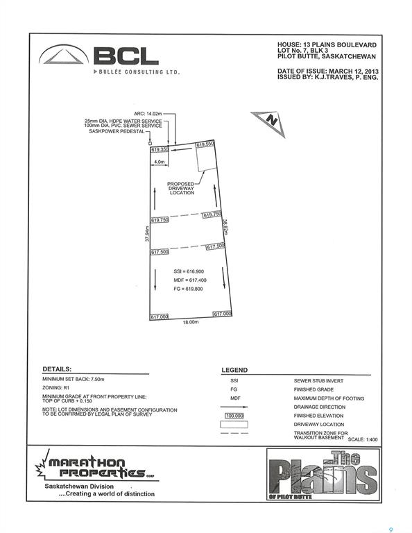 13 Plains Boulevard, SK031946, Saskatchewan,