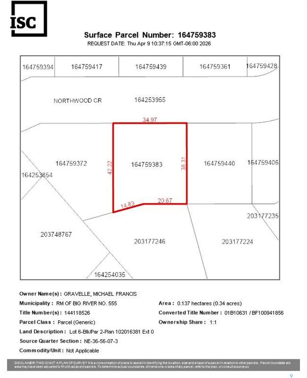 lot 6 blk 2 Northwood crescent, SK032263, Saskatchewan,