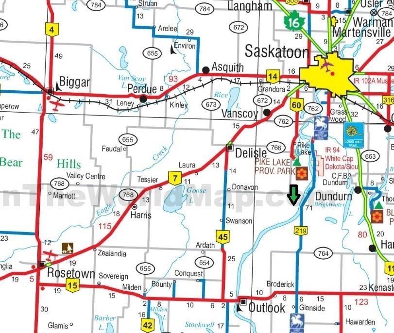 RM of Montrose Gravel, SK033156, Saskatchewan,