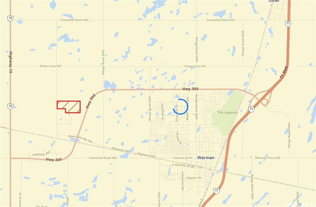 Second View of Highway Located Land, Corman Park Rm No. 344, Saskatchewan, S0K 0E7