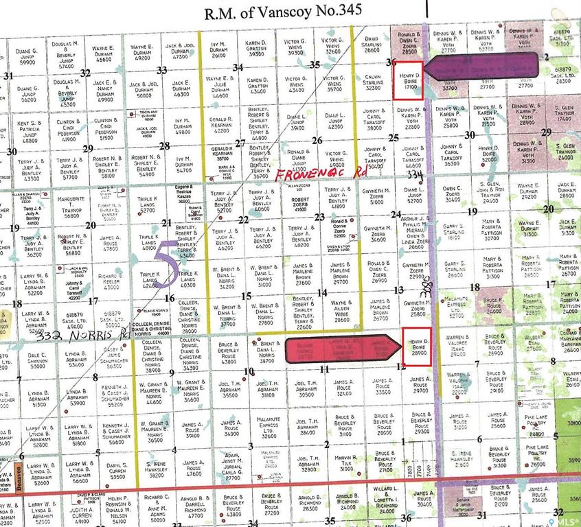 Boire Grazing, SK033646, Saskatchewan,