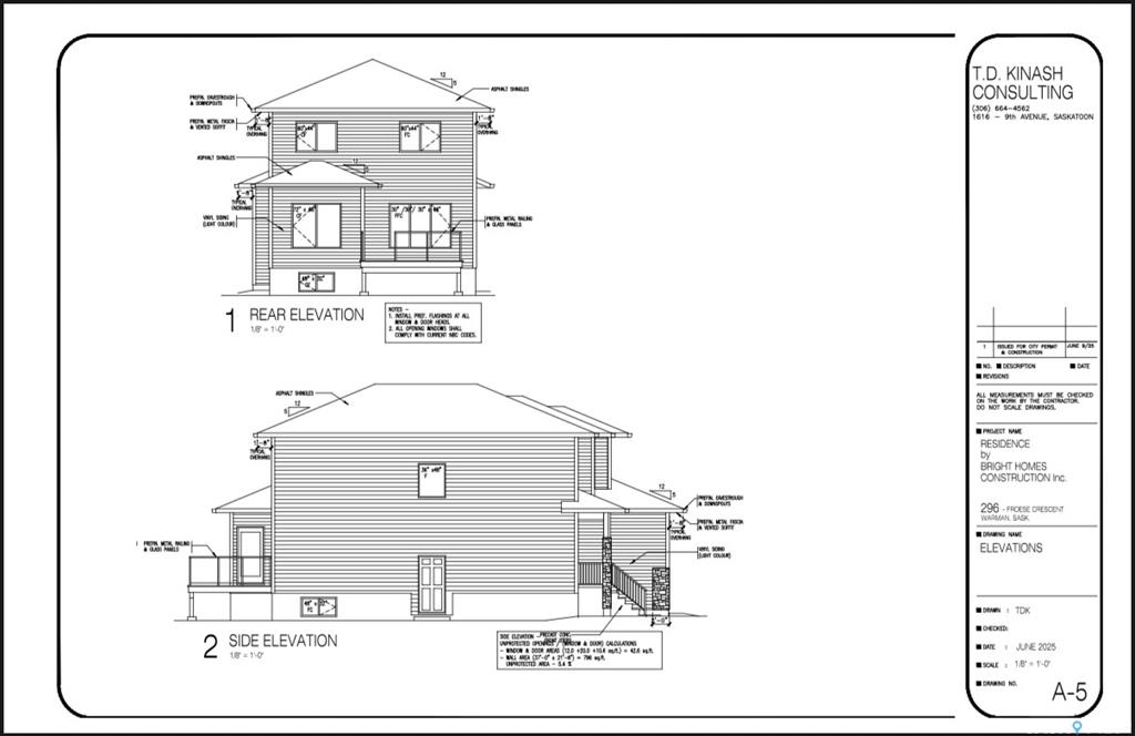 Second View of 296 Froese Crescent, Warman, Saskatchewan, S0K 4S3