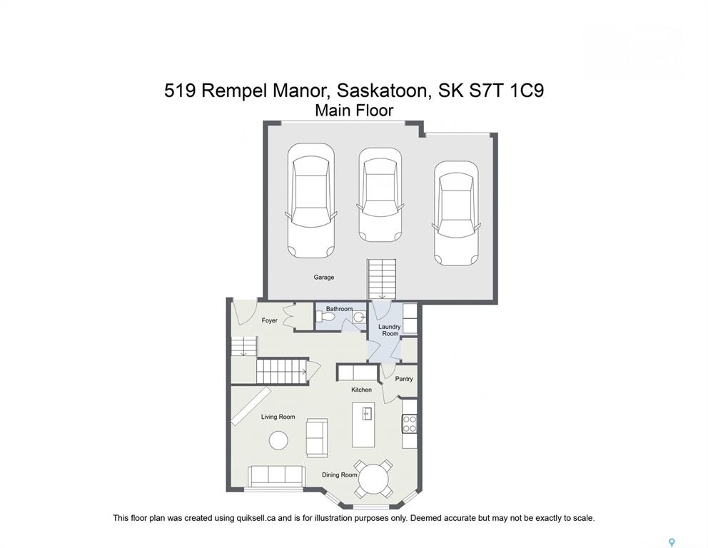 Fourth View of 519 Rempel Manor, Stonebridge, Saskatoon, Saskatchewan, S7T 0J3