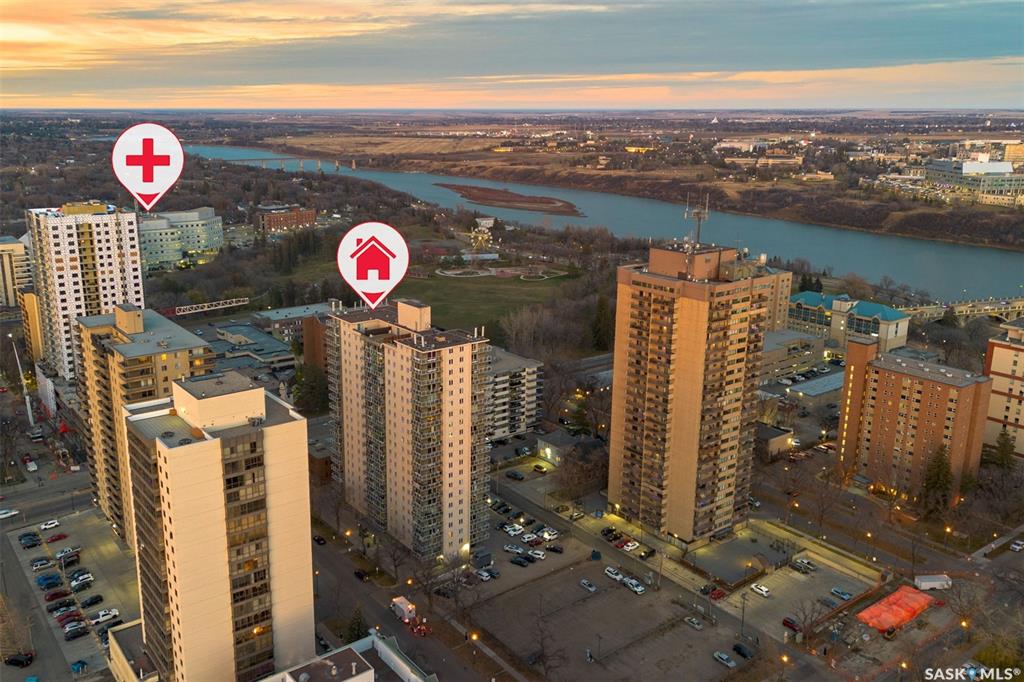 Third View of 320 5th Avenue N #1102, Central Business District, Saskatoon, Saskatchewan, S7K 2P5