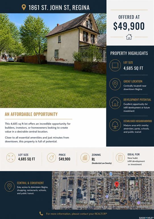 1861 St John Street, SK037161, Saskatchewan,