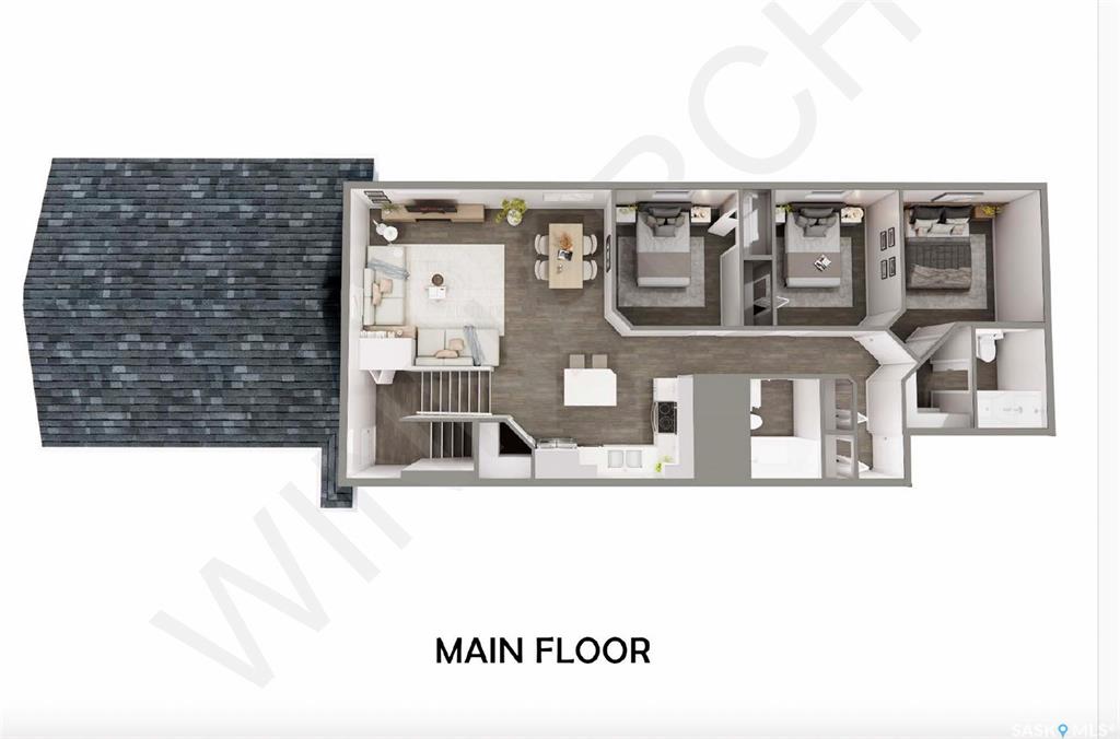 Second View of 614 Yuel Crescent, Aspen Ridge, Saskatoon, Saskatchewan, S7W 1N5