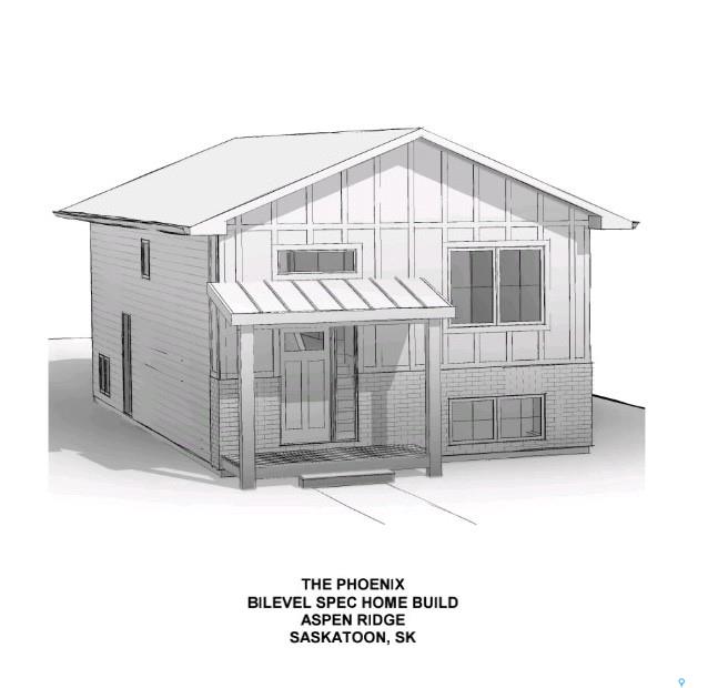 Second View of 411 Stehwien Street, Aspen Ridge, Saskatoon, Saskatchewan, S7W 1M9